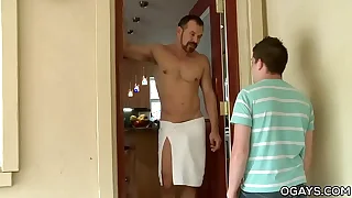 Jordan Hanker Gets Fucked by his buddy's Dad